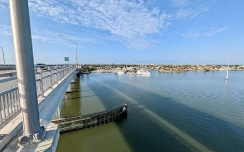Fishing from Judge Jolley Bridge